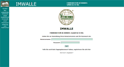 Desktop Screenshot of imwalle.de