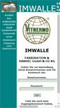 Mobile Screenshot of imwalle.de