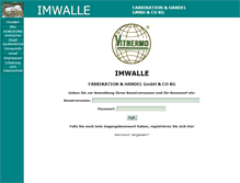 Tablet Screenshot of imwalle.de